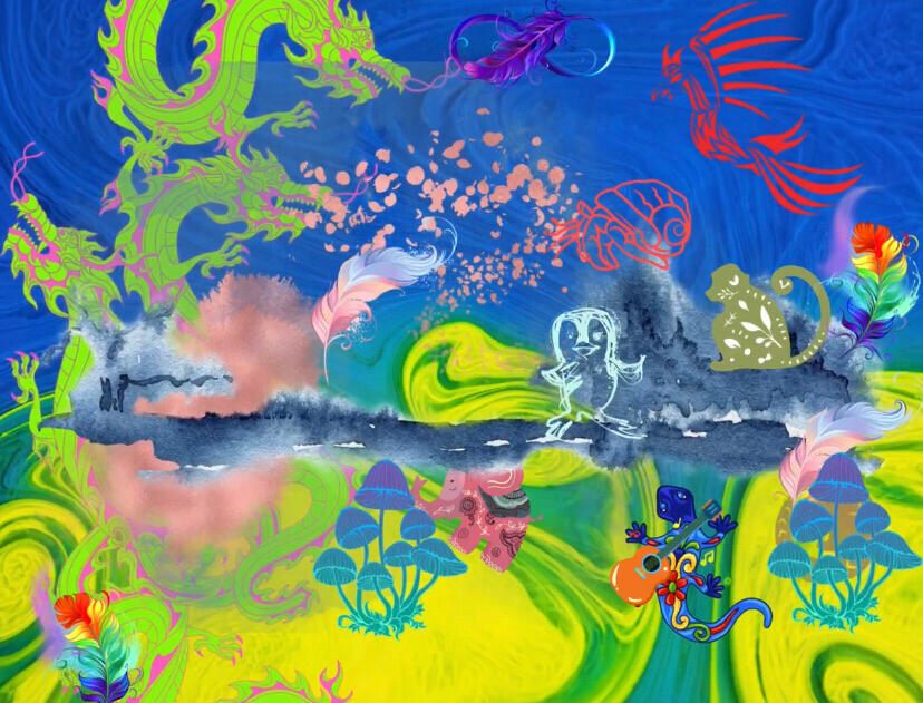 Inside the Yogi Yeti’s hideout…