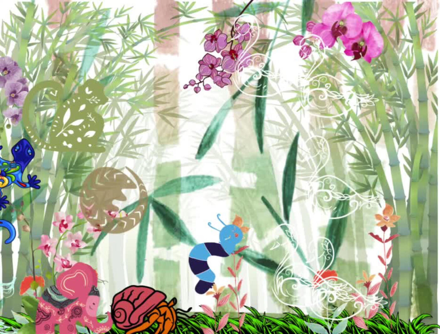 The red panda’s habitat